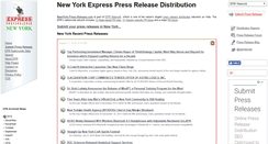Desktop Screenshot of newyork-press-release.com